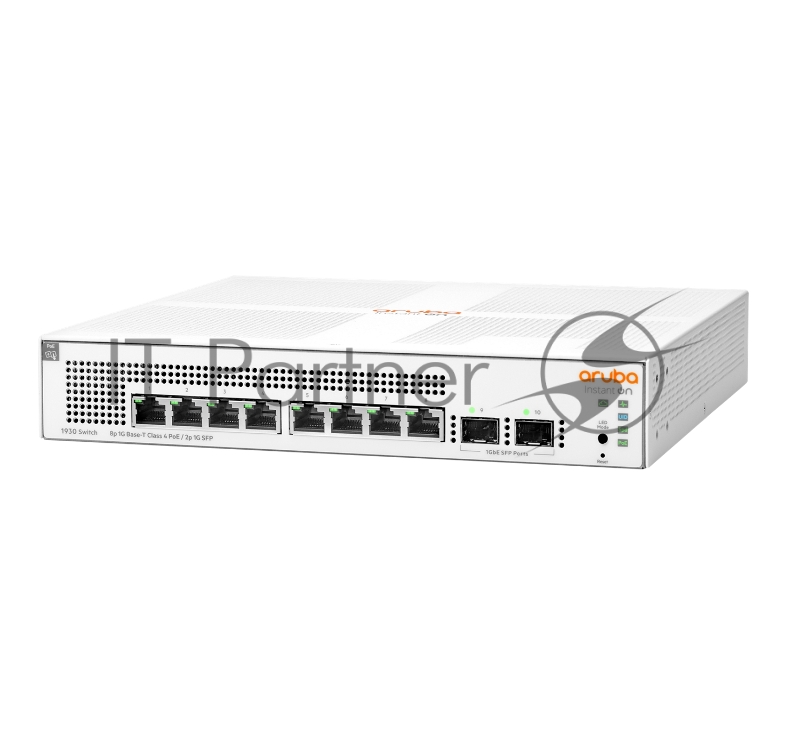 Коммутатор HPE OfficeConnect 1930 JL681A 8G 2SFP 8PoE+ 124W управляемый