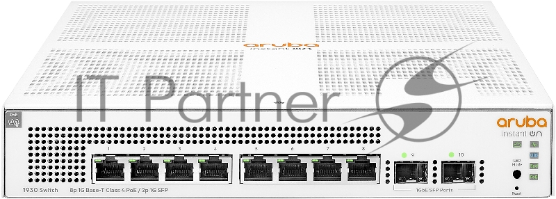 Коммутатор HPE OfficeConnect 1930 JL681A 8G 2SFP 8PoE+ 124W управляемый