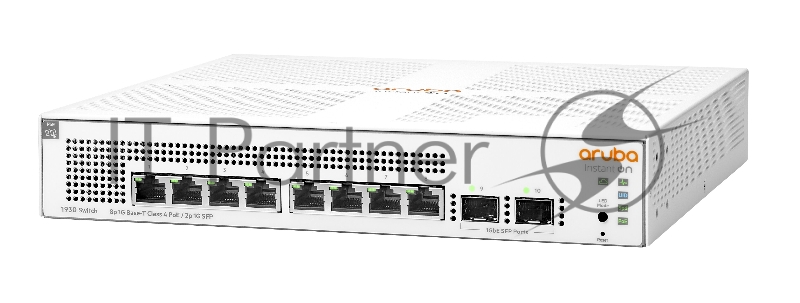 Коммутатор HPE OfficeConnect 1930 JL681A 8G 2SFP 8PoE+ 124W управляемый