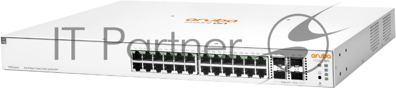 Коммутатор HPE OfficeConnect 1930 JL684A 24G 4SFP+ 24PoE+ 370W управляемый