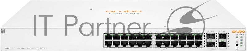 Коммутатор HPE OfficeConnect 1930 JL684A 24G 4SFP+ 24PoE+ 370W управляемый