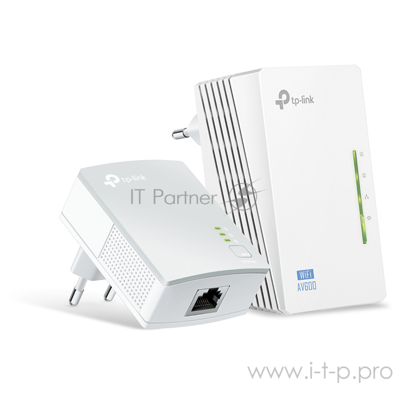 Сетевой адаптер Powerline TP-Link TL-WPA4220 AV600 Fast Ethernet