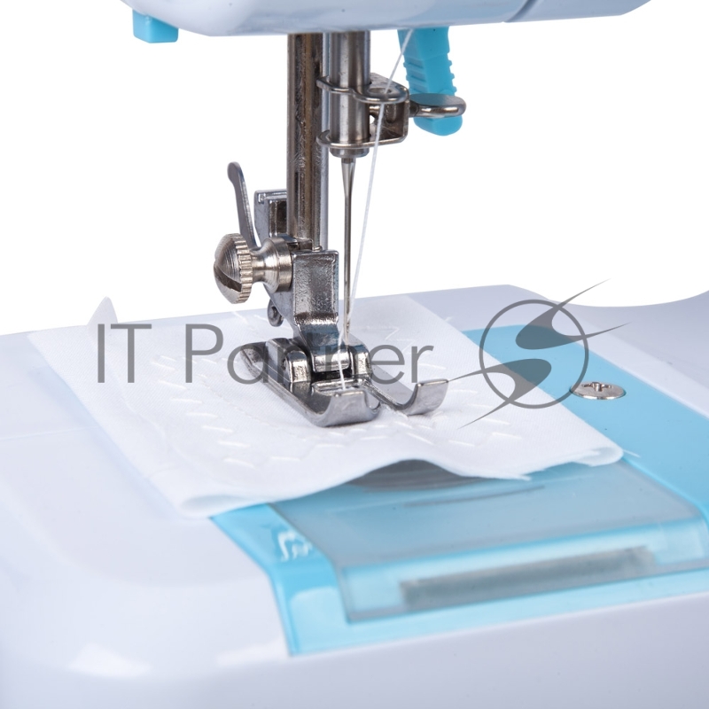 Швейная машина VLK Napoli 2350, белый, 12 видов строчки, две скорости шитья, обработка петли для пуговиц, LED-подсветка, 6 шт/уп