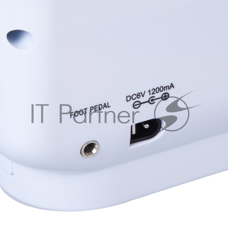 Швейная машина VLK Napoli 2350, белый, 12 видов строчки, две скорости шитья, обработка петли для пуговиц, LED-подсветка, 6 шт/уп