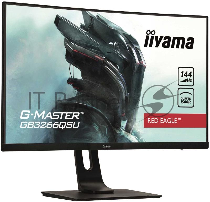 Монитор Iiyama 31.5 Red Eagle GB3266QSU-B1 черный VA LED 1ms 16:9 HDMI M/M матовая HAS 3000:1 400cd 178гр/178гр 2560x1440 DisplayPort USB 6.8кг