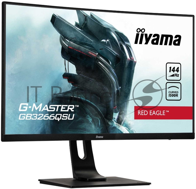 Монитор Iiyama 31.5 Red Eagle GB3266QSU-B1 черный VA LED 1ms 16:9 HDMI M/M матовая HAS 3000:1 400cd 178гр/178гр 2560x1440 DisplayPort USB 6.8кг