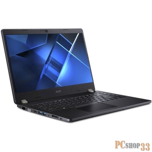 Ноутбук Acer TMP214-52G-53DG TravelMate 14.0 FHD(1920x1080) IPS nonGLARE/Intel Core i5-10210U 1.60GHz Quad/16GB+512GB SSD/GF MX230 2GB/WiFi/BT5.0/1 MP/SD,SDXC,SDHC/Fingerprint/3c kg/W10Pro/3Y/BLACK