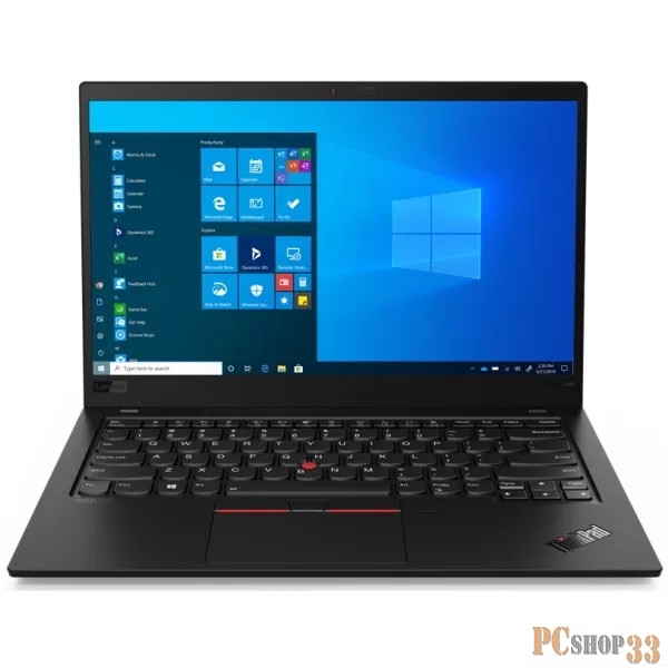 Ноутбук Lenovo ThinkPad X1 Carbon G8 T Core i5 10210U/16Gb/SSD512Gb/Intel UHD Graphics/14/Touch/FHD (1920x1080)/4G/Windows 10 Professional 64/black/