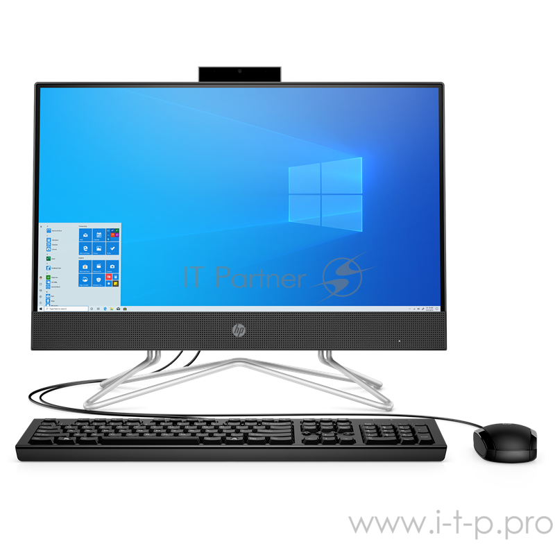Моноблок HP 22-df0070ur AiO 21.5(1920x1080)/Intel Core i3 1005G1(1.2Ghz)/8192Mb/128PCISS MX330(2048Mb)/Cam/WiFi/war 1y/Jack Black/W10 + USB KBD, USB MOUSE