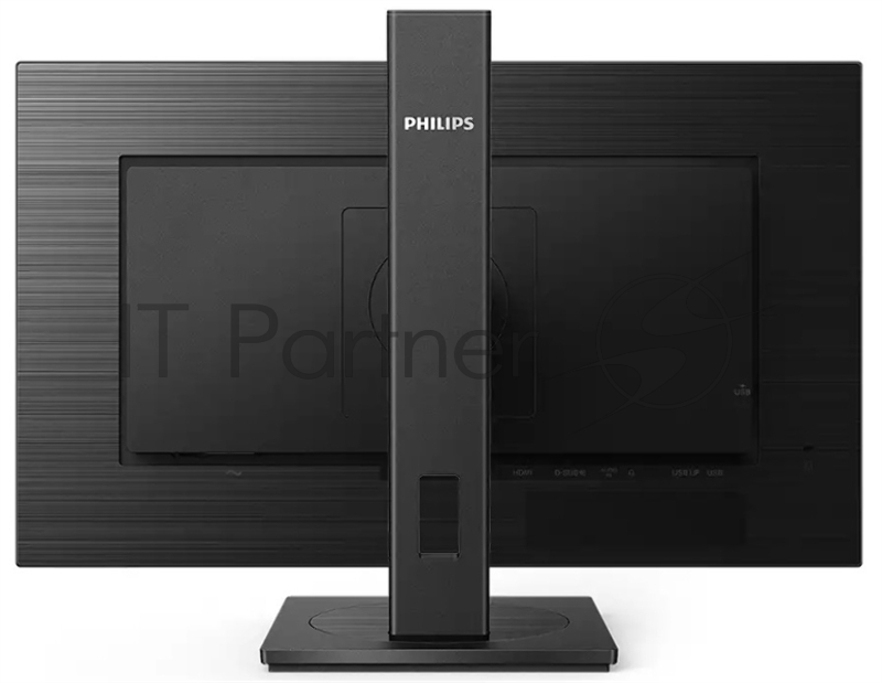 МОНИТОР 23.8 PHILIPS 242B1V/00 Black с поворотом экрана (IPS, 1920x1080, 75Hz, 4 ms, 178°/178°, 350 cd/m, 50M:1, +DVI,