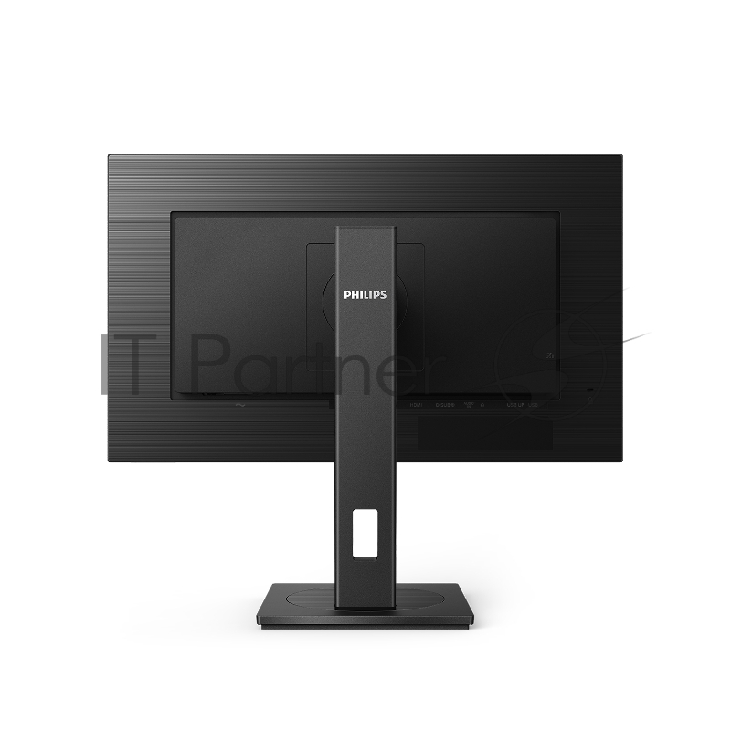 МОНИТОР 23.8 PHILIPS 242B1V/00 Black с поворотом экрана (IPS, 1920x1080, 75Hz, 4 ms, 178°/178°, 350 cd/m, 50M:1, +DVI,