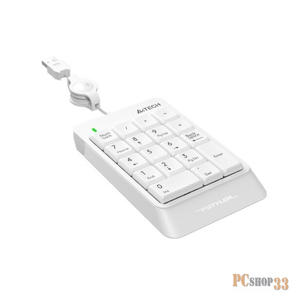 Числовой блок A4 Fstyler FK13 белый USB slim для ноутбука