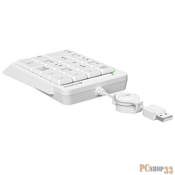 Числовой блок A4 Fstyler FK13 белый USB slim для ноутбука