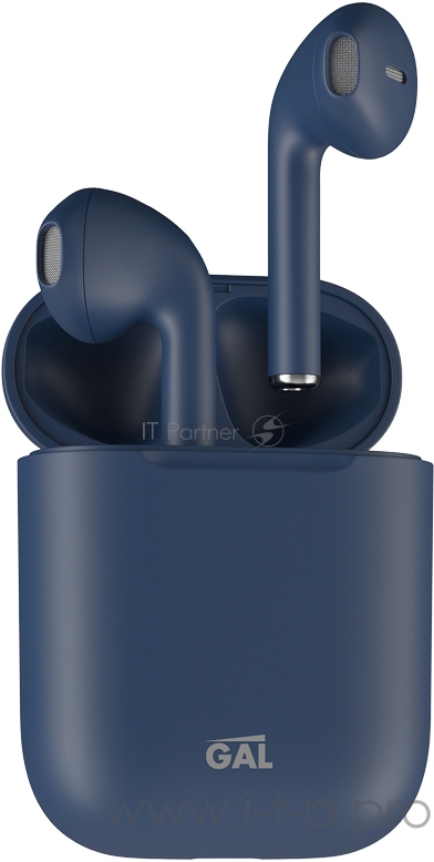 Наушники Наушники беспроводные GAL TW-3500, цвет темно-синий матовый