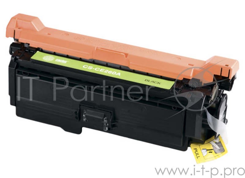 Картридж Cactus CS-CE260A для принтеров HP Сolor LaserJet CP4025/CP4525/CM4540 черный 8500 стр.