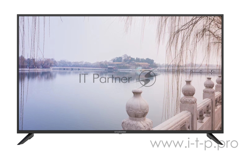 Телевизор LED Starwind 50 SW-LED50UA403 черный/Ultra HD/60Hz/DVB-T/DVB-T2/DVB-C/DVB TV (RUS)