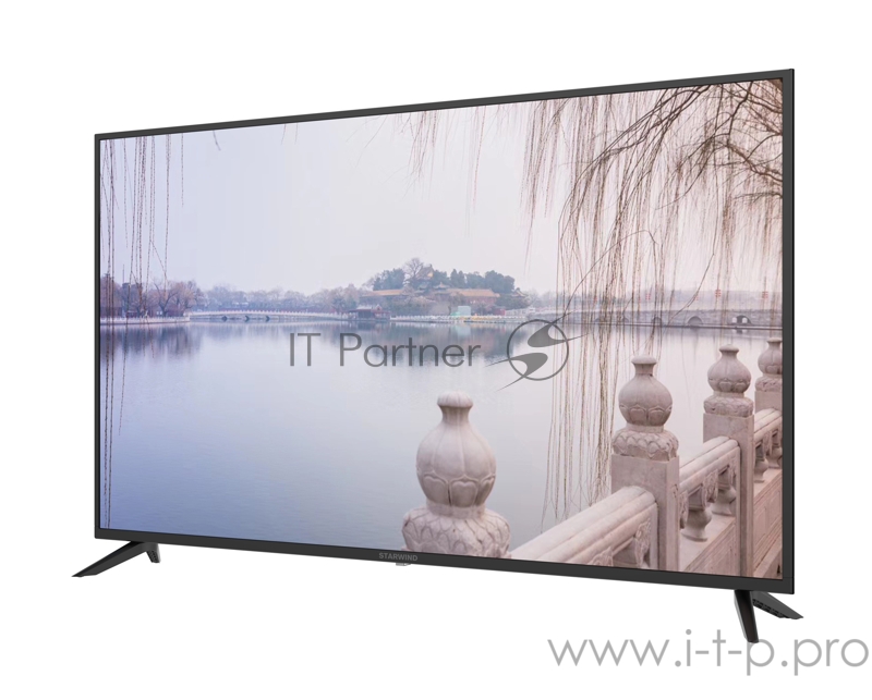 Телевизор LED Starwind 50 SW-LED50UA403 черный/Ultra HD/60Hz/DVB-T/DVB-T2/DVB-C/DVB TV (RUS)