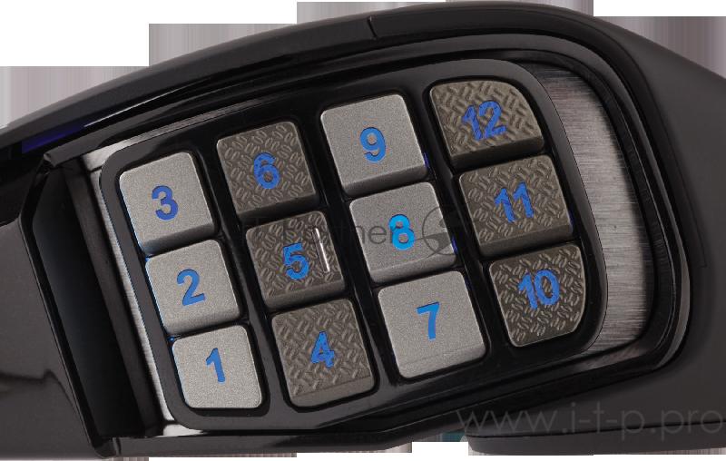 Игровая мышь Corsair Gaming™ SCIMITAR RGB ELITE, MOBA/MMO Gaming Mouse, Black, Backlit RGB LED, 18000 DPI, Optical (EU version) Игровая мышь Corsair Gaming™ SCIMITAR RGB ELITE, MOBA/MMO Gaming Mouse, Black, Backlit RGB LED, 18000 DPI, Optical (EU ver