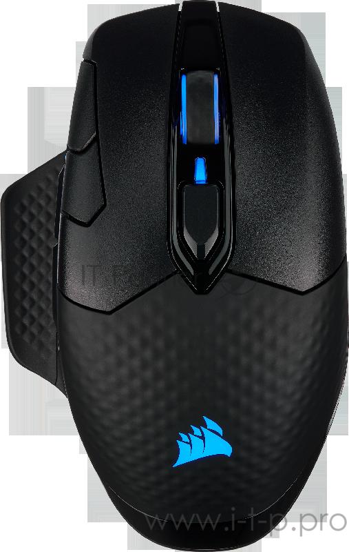 Игровая мышка Corsair Gaming™ CORSAIR DARK CORE RGB PRO, Wireless FPS/MOBA Gaming Mouse with SLIPSTREAM Technology, Black, Backlit RGB LED, 18000 DPI, Optical (EU version) Игровая мышка Corsair Gaming™ CORSAIR DARK CORE RGB PRO, Wireless FPS/MOBA Gam