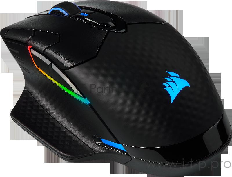 Игровая мышка Corsair Gaming™ CORSAIR DARK CORE RGB PRO, Wireless FPS/MOBA Gaming Mouse with SLIPSTREAM Technology, Black, Backlit RGB LED, 18000 DPI, Optical (EU version) Игровая мышка Corsair Gaming™ CORSAIR DARK CORE RGB PRO, Wireless FPS/MOBA Gam