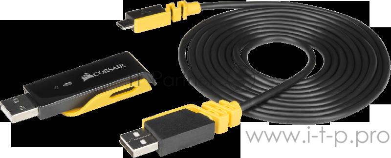 Игровая гарнитура Corsair Gaming™ VOID RGB ELITE Wireless Premium Gaming Headset with 7.1 Surround Sound, Carbon Игровая гарнитура Corsair Gaming™ VOID RGB ELITE Wireless Premium Gaming Headset with 7.1 Surround Sound, Carbon