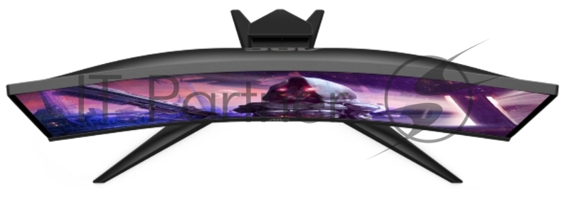 МОНИТОР 27 AOC C27G2AE Black-Red (VA, изогнутый, 1920x1080, 165Hz, 1 ms, 178°/178°, 250 cd/m, 80M:1, +2xHDMI 1.4, +Disp