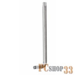 ЗУБР ЭКСПЕРТ 27452-25 Ключ имбусовый { длинный, Cr-Mo, сатинированное покрытие, TORX 25 }