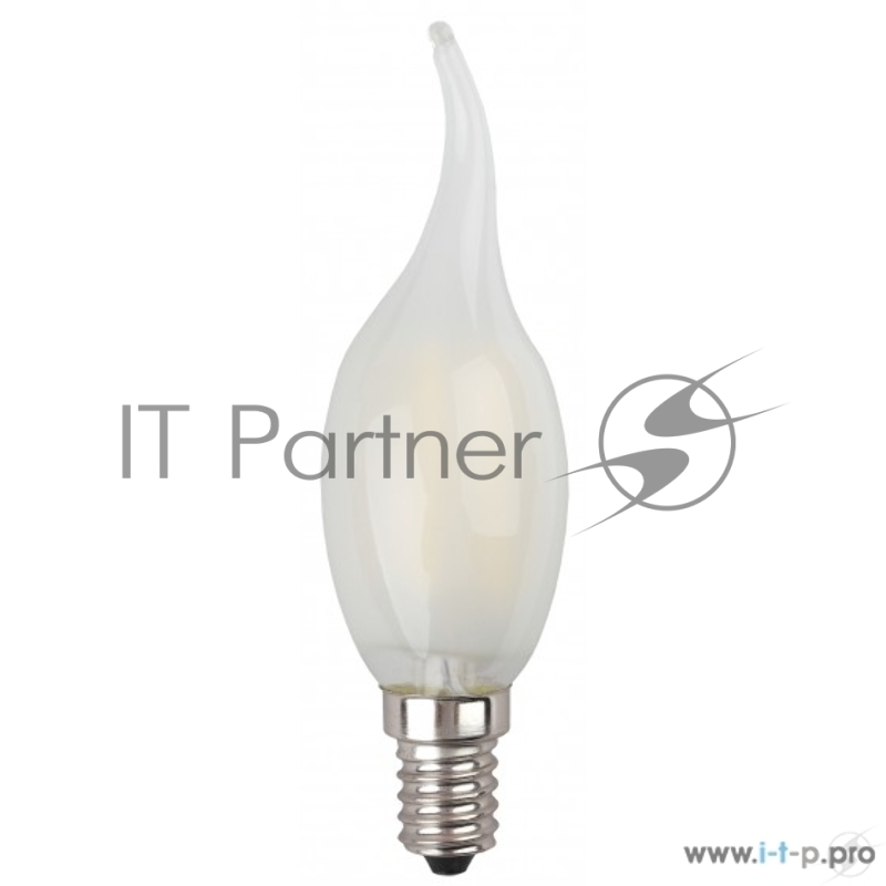 ЭРА Б0027927 Светодиодная лампа свеча на ветру матовая F-LED BXS-5w-827-E14 frozed