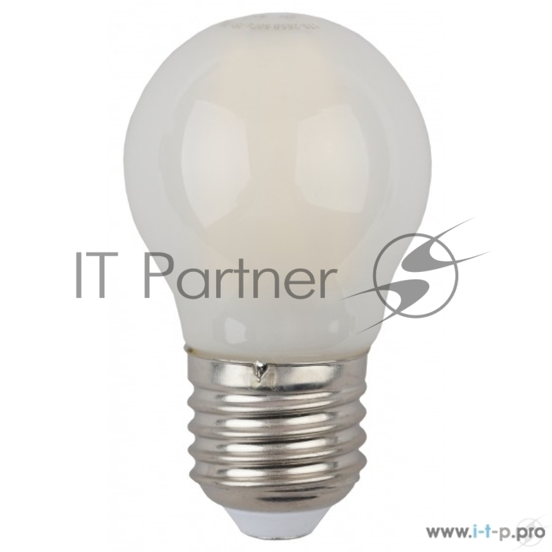 ЭРА Б0027932 Светодиодная лампа шарик матовый F-LED P45-5w-840-E27 frozed