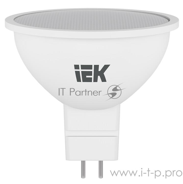 Лампа Iek LLE-MR16-5-230-30-GU5 светодиодная ECO MR16 софит 5Вт 230В 3000К GU5.3 IEK