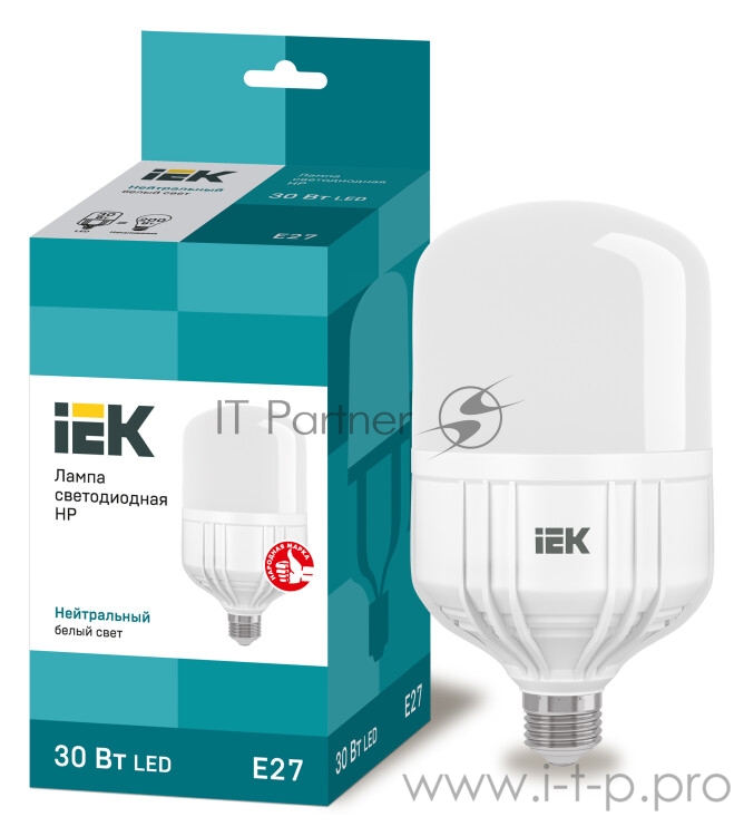 Лампа Iek LLE-HP-30-230-40-E27 светодиодная HP 30Вт 230В 4000К E27 IEK