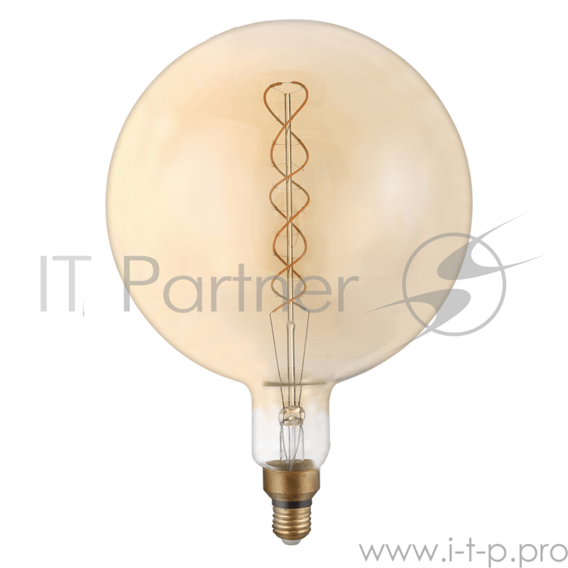 Лампа светодиодная Hiper HIPER LED VINTAGE FILAMENT FLEXIBLE G200 8W 570Lm E27 200300 2400K AMBER