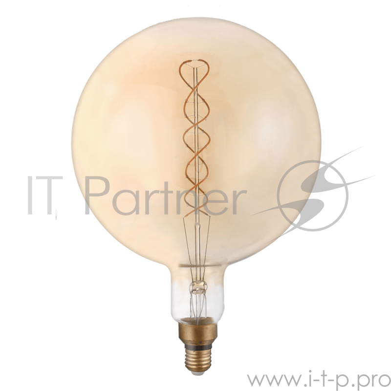 Лампа светодиодная Hiper THOMSON LED VINTAGE FILAMENT FLEXIBLE G200 8W 570Lm E27 200300 1800K GOLD