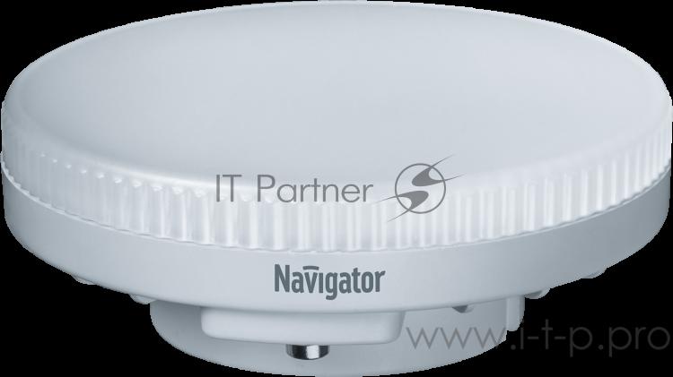 Лампа светодиодная LED 6Вт GX53 230В 4000К NLL-GX53-6-230-4K таблетка (плоский цилиндр) | 94248 | Navigator