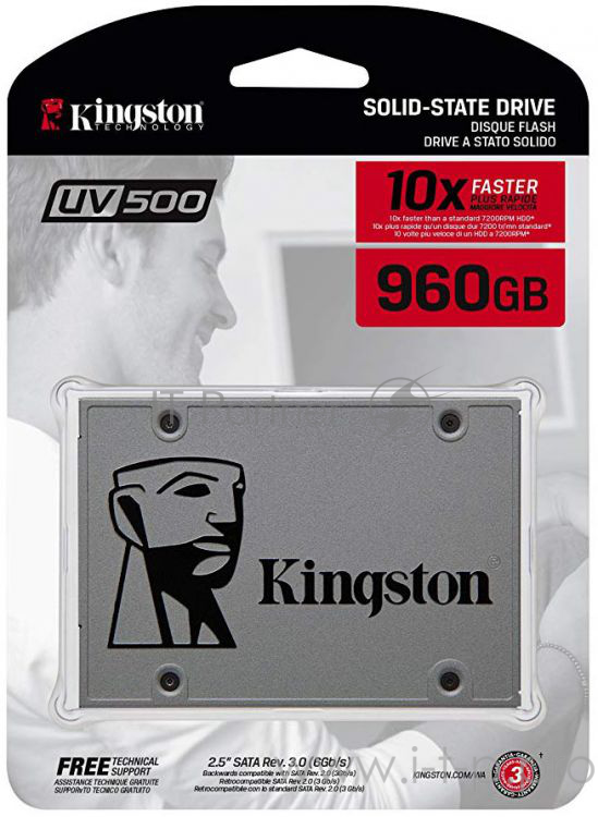 накопитель Kingston SSD 960GB UV500 Series SUV500/960G {SATA3.0}