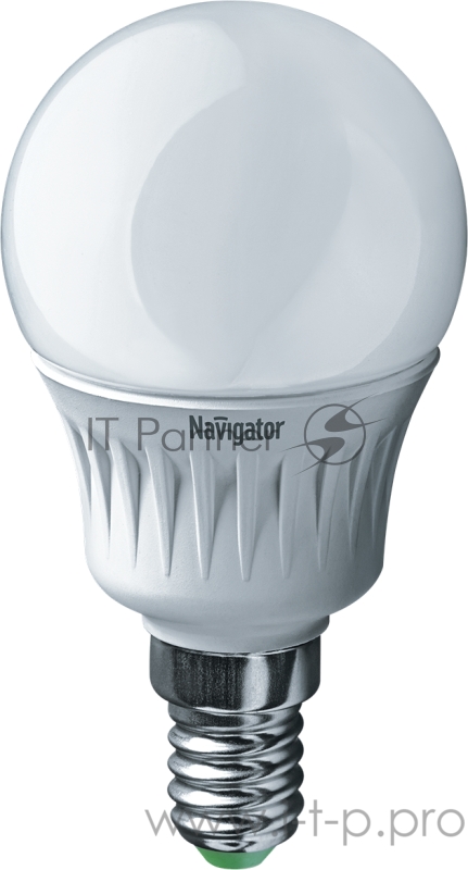 Лампа светодиодная LED 5Вт Е14 230В 4000К NLL-P-G45-5-230-4K-E14 шарик матовый | 94478 | Navigator