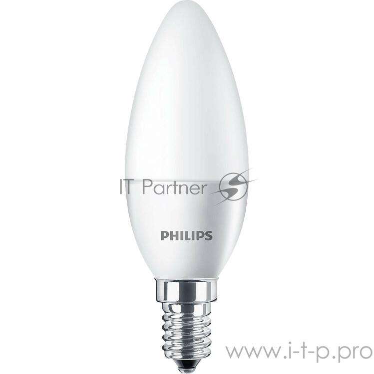 Лампа светодиодная LED ESSLED Candle 6.5-75W E14 840 B35ND | 929001886607 | PHILIPS
