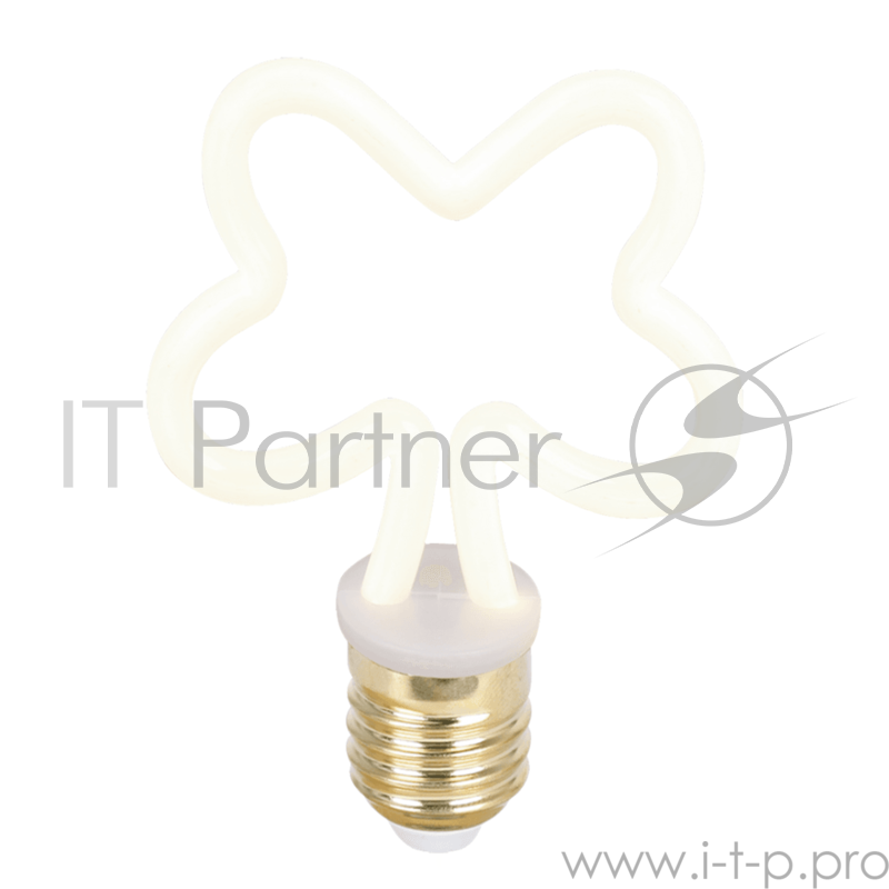 Лампа светодиодная Hiper THOMSON LED FILAMENT DECO CLOVER 4W 400Lm E27 2700K Frosted