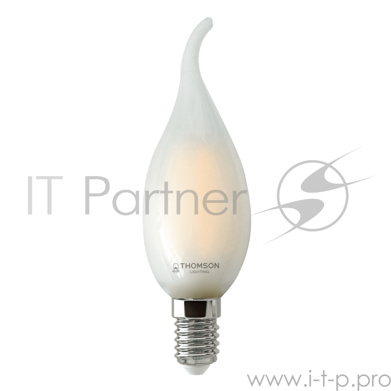 Лампа светодиодная Hiper THOMSON LED FILAMENT TAIL CANDLE 5W 530Lm E14 6500K FROSTED