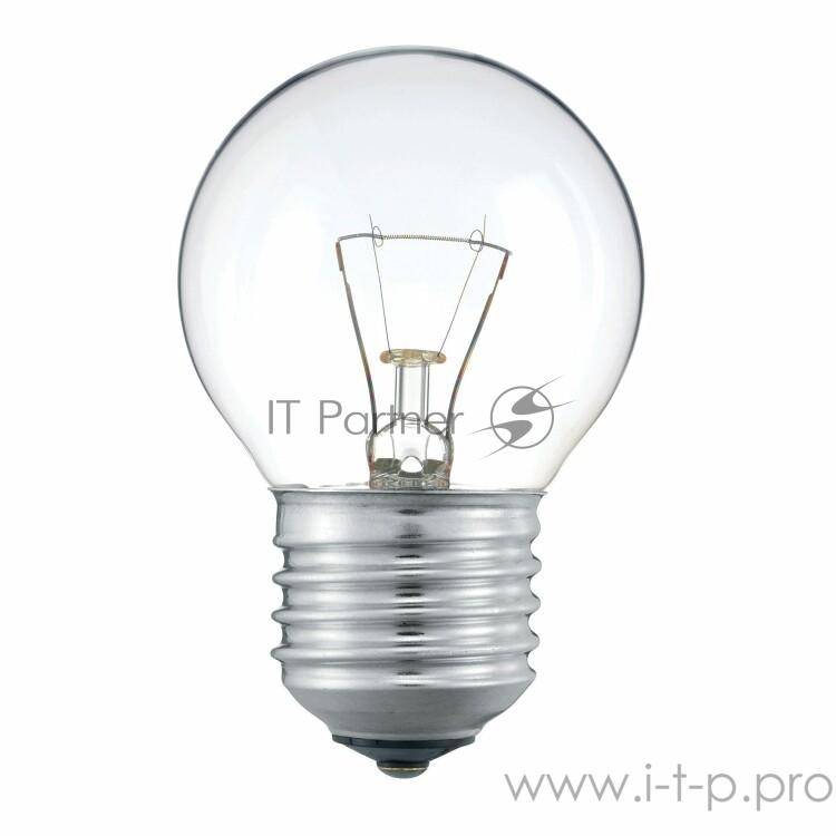 Лампа накаливания Stan 60Вт E27 230В P45 CL 1CT/10X10 Philips 926000005857 / 871150006702950