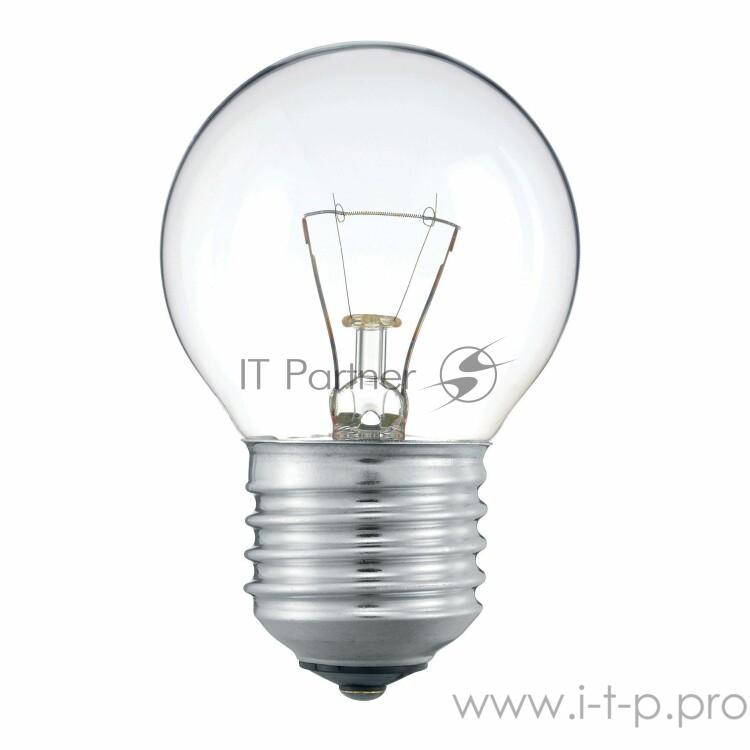 Лампа накаливания Stan 40Вт E27 230В P45 CL 1CT/10X10 Philips 926000006412 / 871150001188650