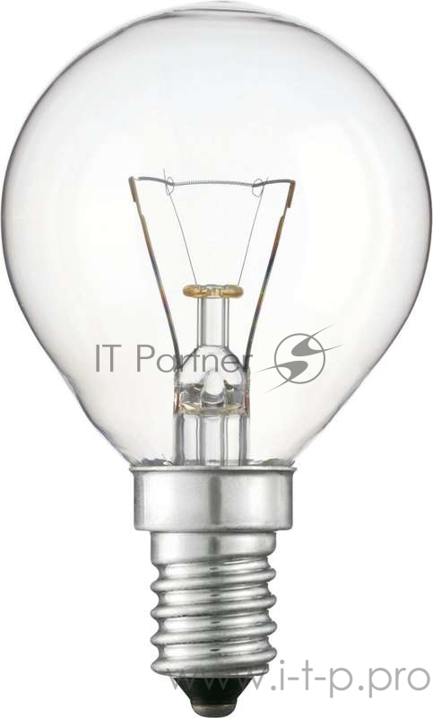 Лампа накаливания Stan 40Вт E14 230В P45 CL 1CT/10X10 Philips 926000006511 / 871150001186250