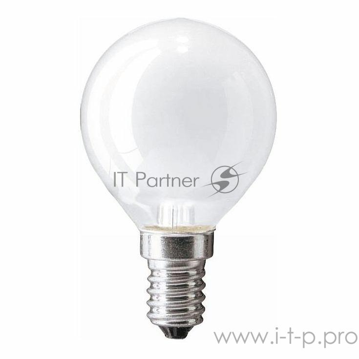 Лампа накаливания Stan 60Вт E14 230В P45 FR 1CT/10X10 Philips 926000003857 / 871150006757950