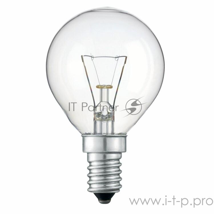 Лампа накаливания Stan 60Вт E14 230В P45 CL 1CT/10X10 Philips 926000005022 / 871150006699250