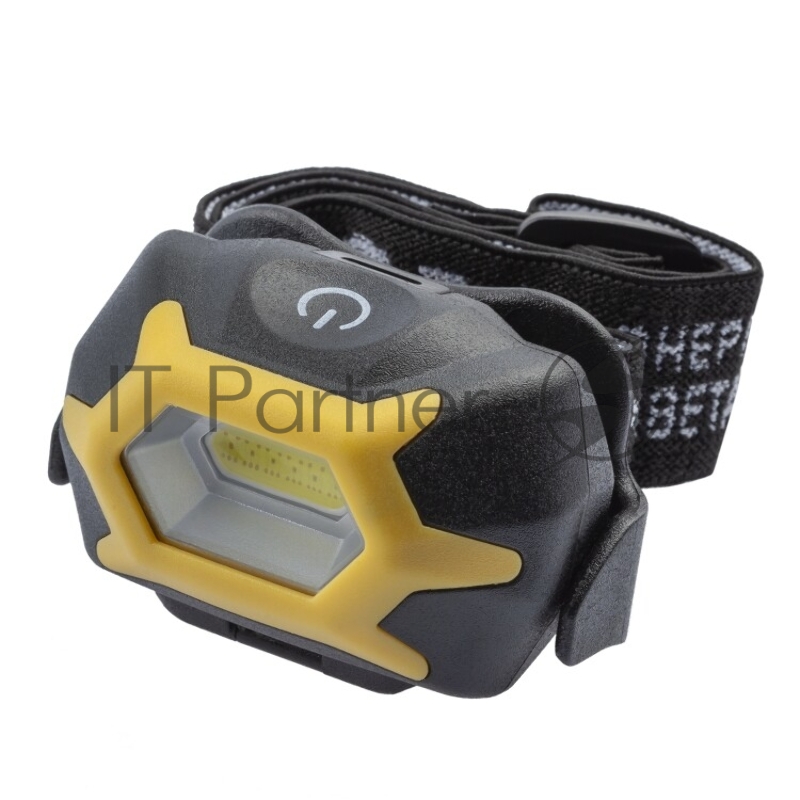 Налобный фонарь ЭРА GB-701 серия Практик {5Вт COB светодиод, сенсорное управление, 3 режима работы, белый и красный свет, 3хААА в комплект не входят}