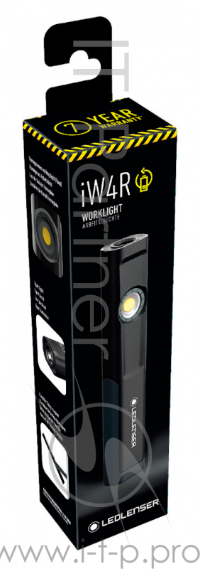 Фонарь универсальный Led Lenser IW4R черный лам.:светодиод. 18650 (502003)