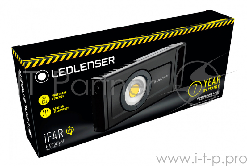 Фонарь универсальный Led Lenser IF4R черный лам.:светодиод. 21700x2 (502001)