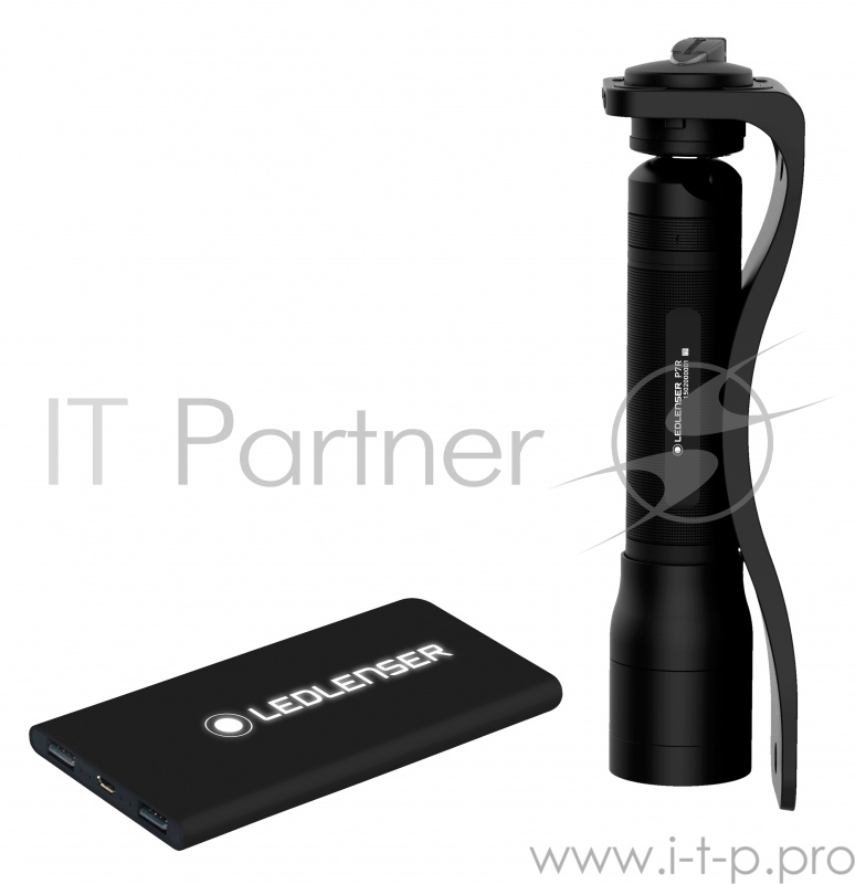 Фонарь ручной Led Lenser P7R черный лам.:светодиод. 18650x1 (502047)