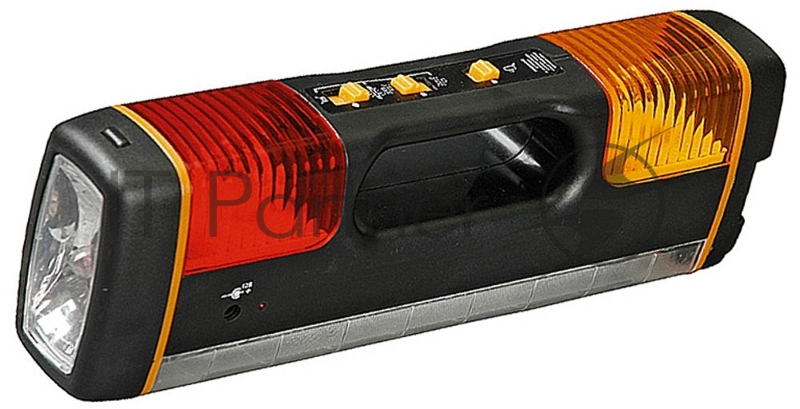 Фонарь СВЕТОЗАР автомобильный, 4-в-1: аварийный сигнал, поворот, фонарь, люминесцентная лампа