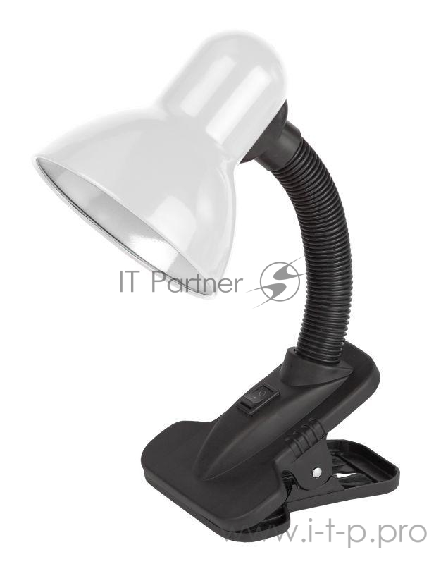 Настольные светильники ЭРА N-102 N-102-E27-40W-W белый {Светильник настольный, цоколь E-27, на прищепке}